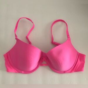 VS Lined Demi Bra 36B Pink